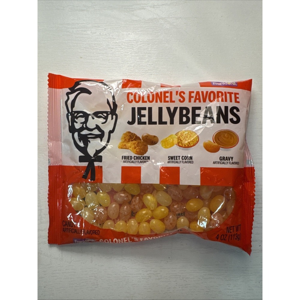 NEW LIMITED KFC COLONEL'S FAVORITE JELLY BEANS CANDY 4OZ BAG - EASTER 2026